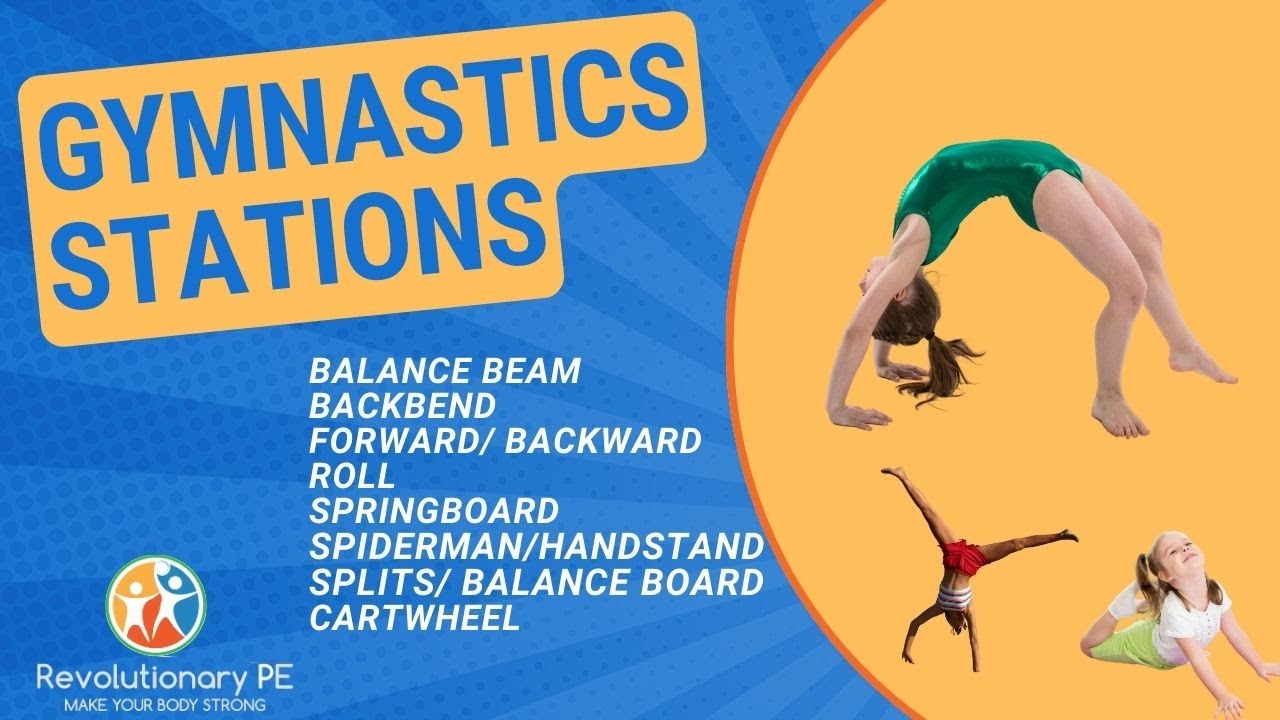 Gymnastics Stations in PE