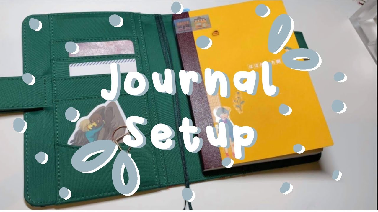 2021 Journal Setup | A6 Hobonichi Notebook | Aimée Grace