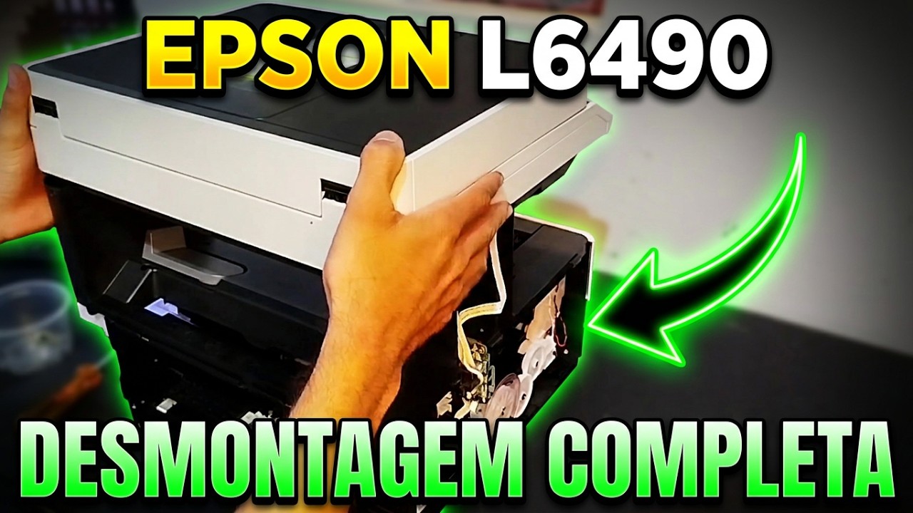 Como Desmontar a Epson L6490