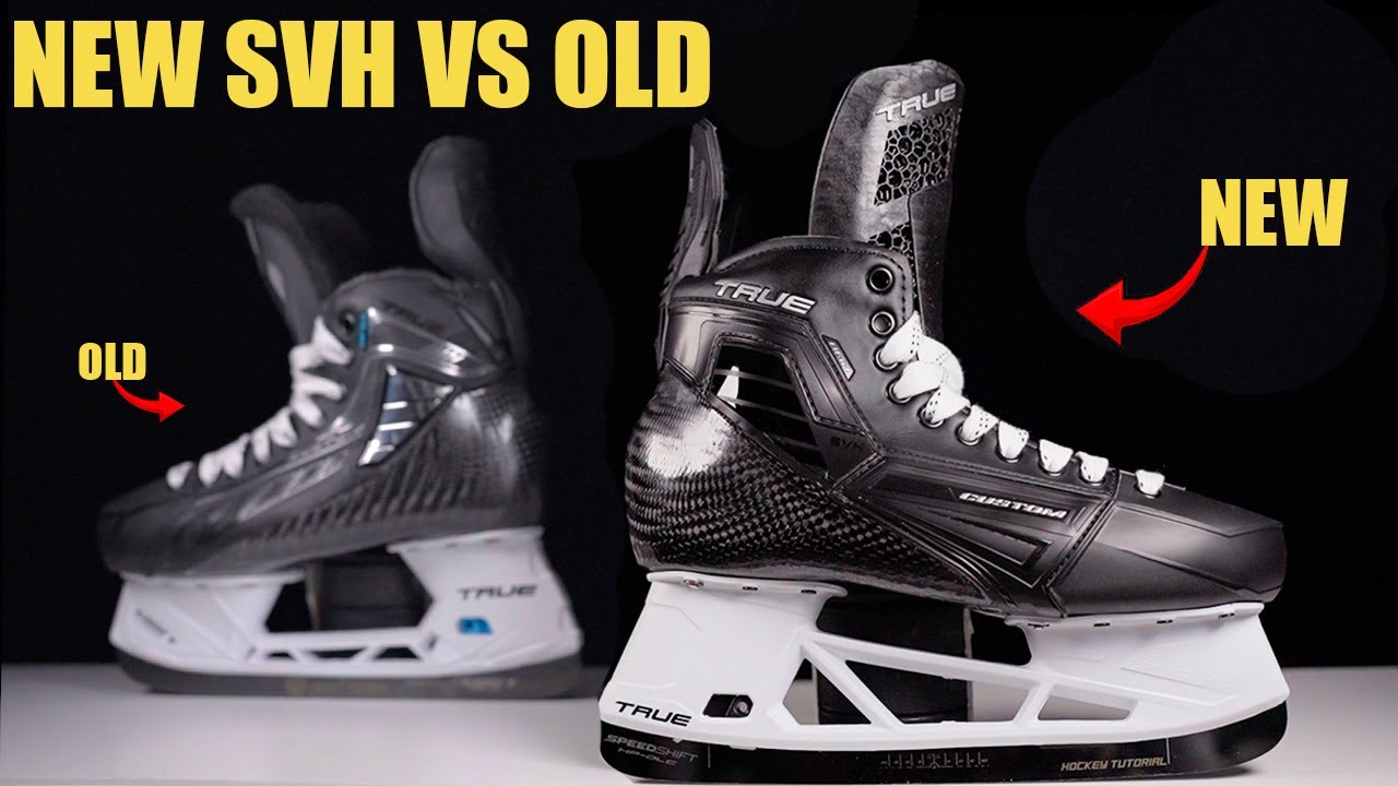 Обзор коньков SVH Custom 2025 года от True Hockey против старых коньков SVH Custom — всё, что вам...