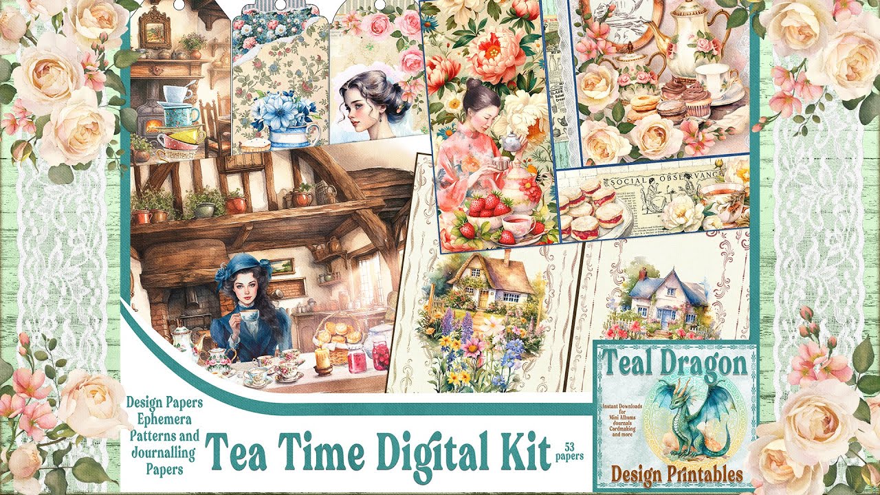 Tea Time Paper Reveal