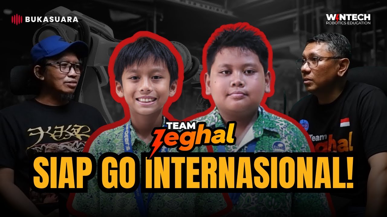 BOCIL Jago Bikin Robot Pakai AI Langganan Juara!!