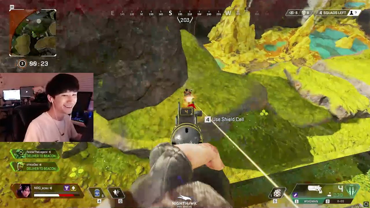 Aceu sweatiest outplay in history...