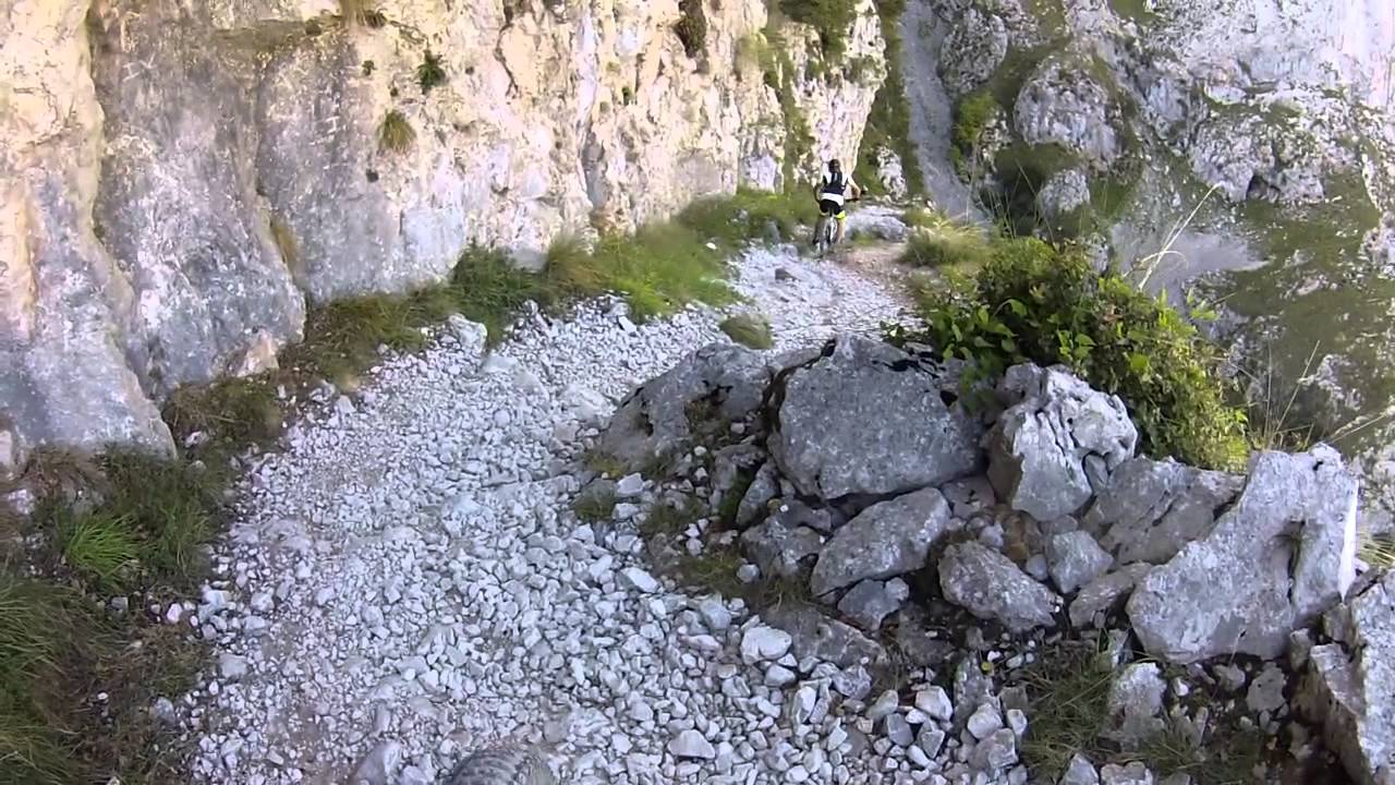 Bajada de Tresviso en MTB