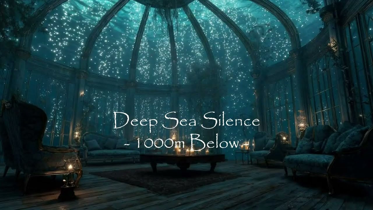 ESCAPE the Noise of the World. Welcome to Your Deep Sea Sanctuary (1000m Below)