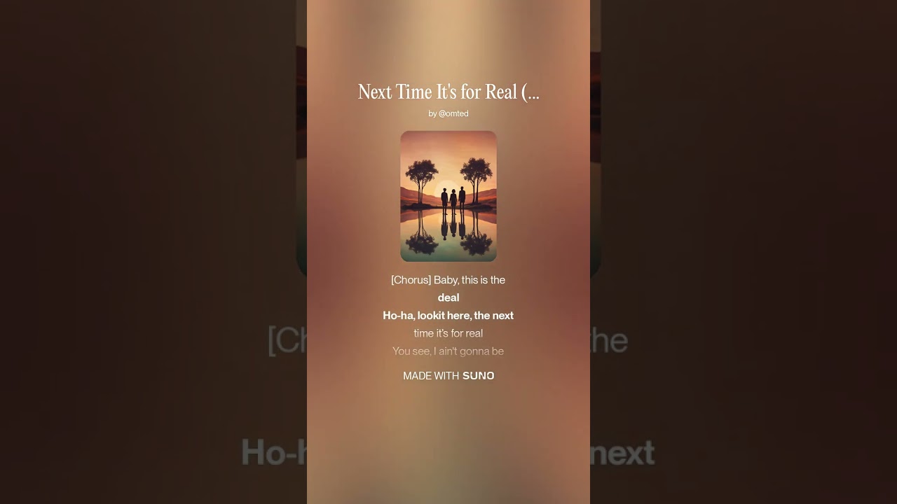 Next Time It's for Real Remix Edit