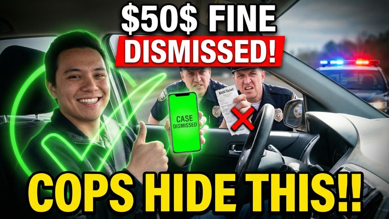 Judge Dismissed My $500 Fine! The Exact Traffic Law Police Don't Want You To Know