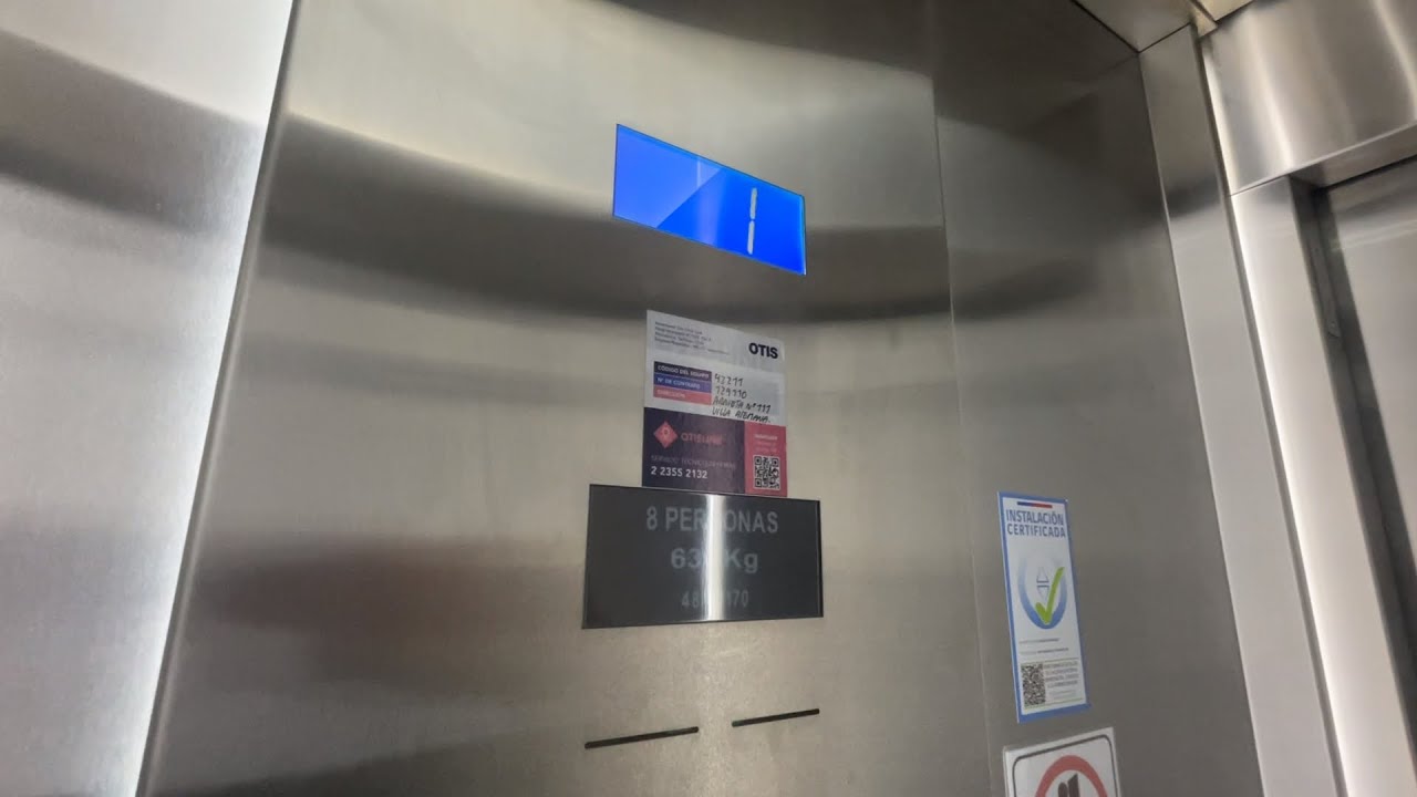 2020 OTIS Gen2 Ascensor Electromecánico @ Edificio Arrieta, Villa Alemana, Chile