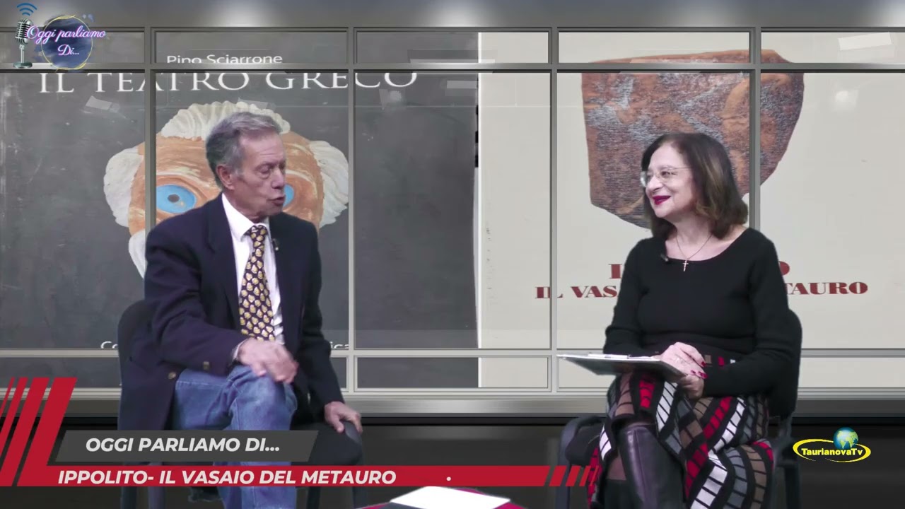 TaurianovaTV- OGGI PARLIAMO DI...- Pino Sciarrone e il suo libro 