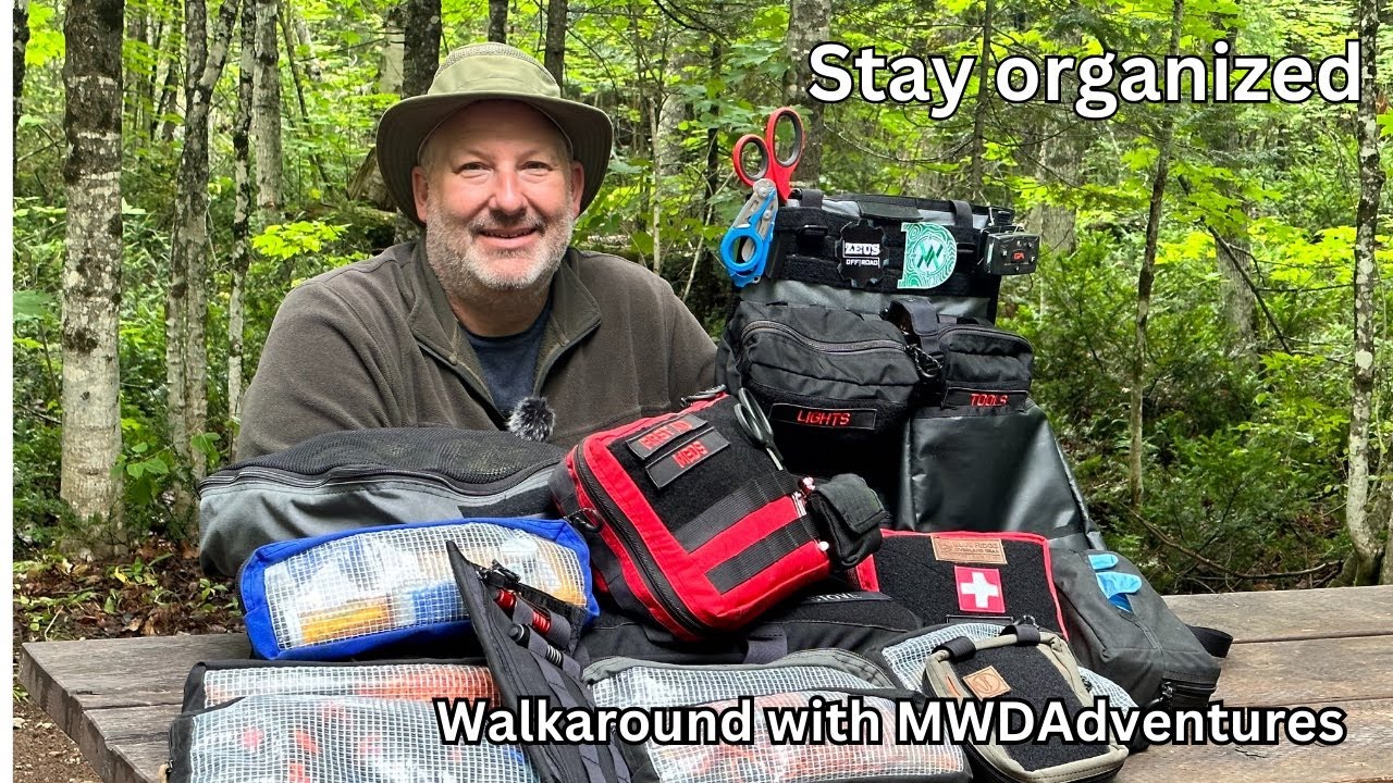 БУДЬТЕ ОРГАНИЗОВАНЫ с Blue Ridge Overland Gear: прогулка на туристическом прицепе и грузовике