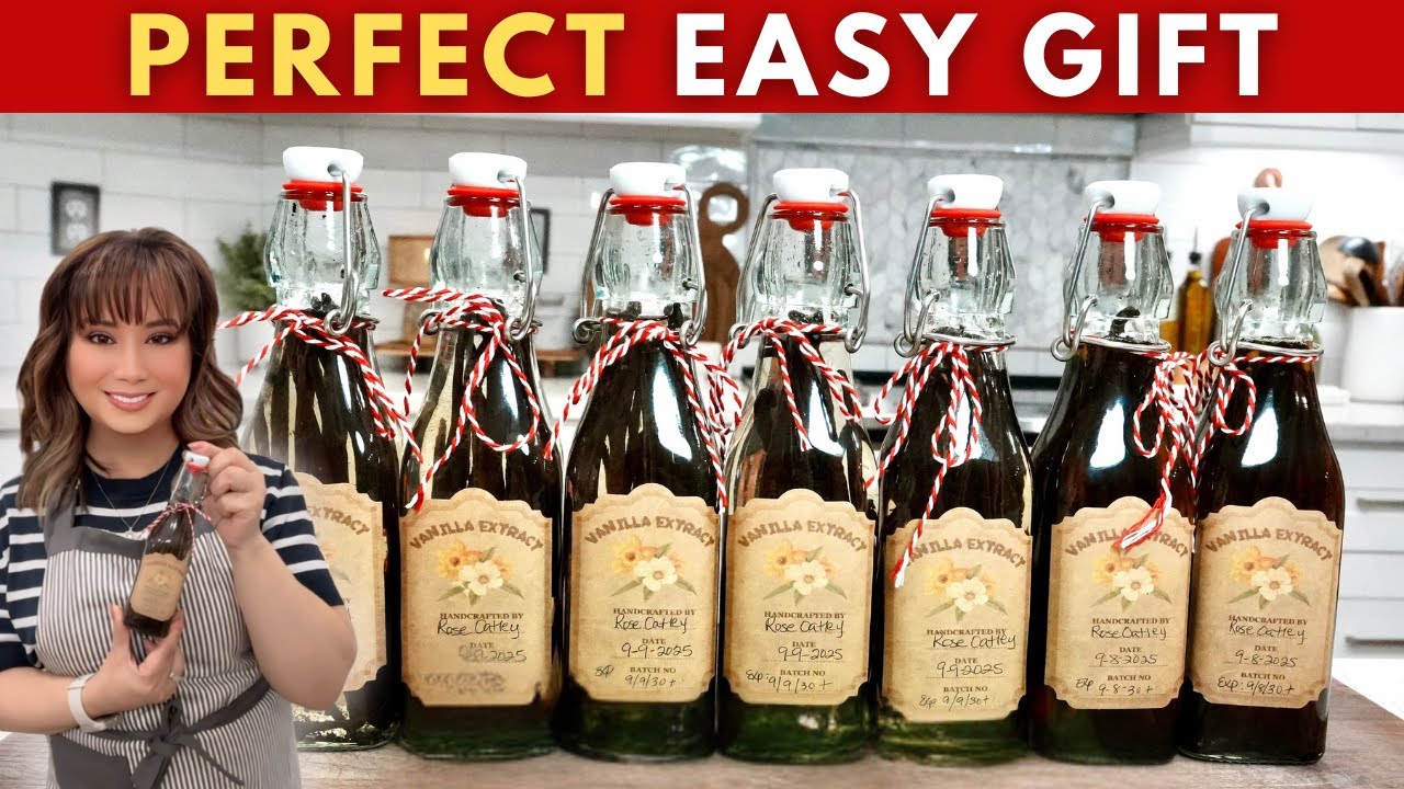 How to Make Homemade Vanilla Extract from Vanilla Beans