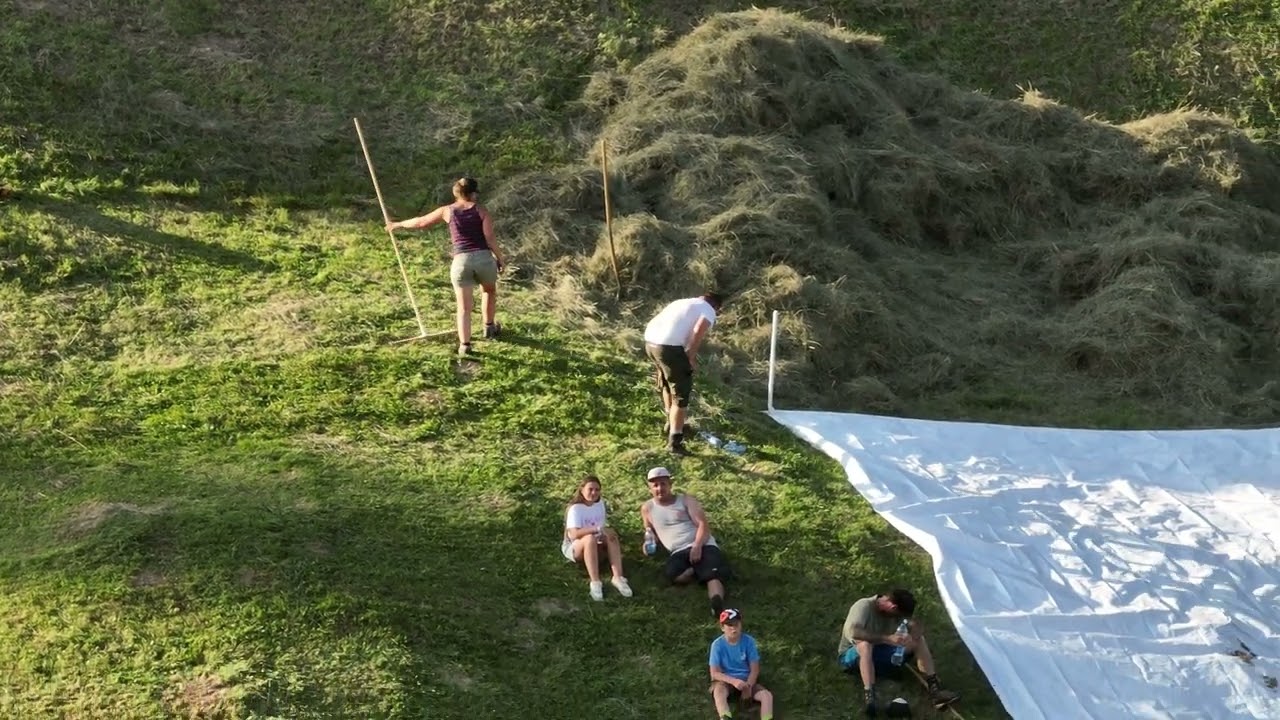 Scheibengericht Holzgau Heuernte  11 08 2024