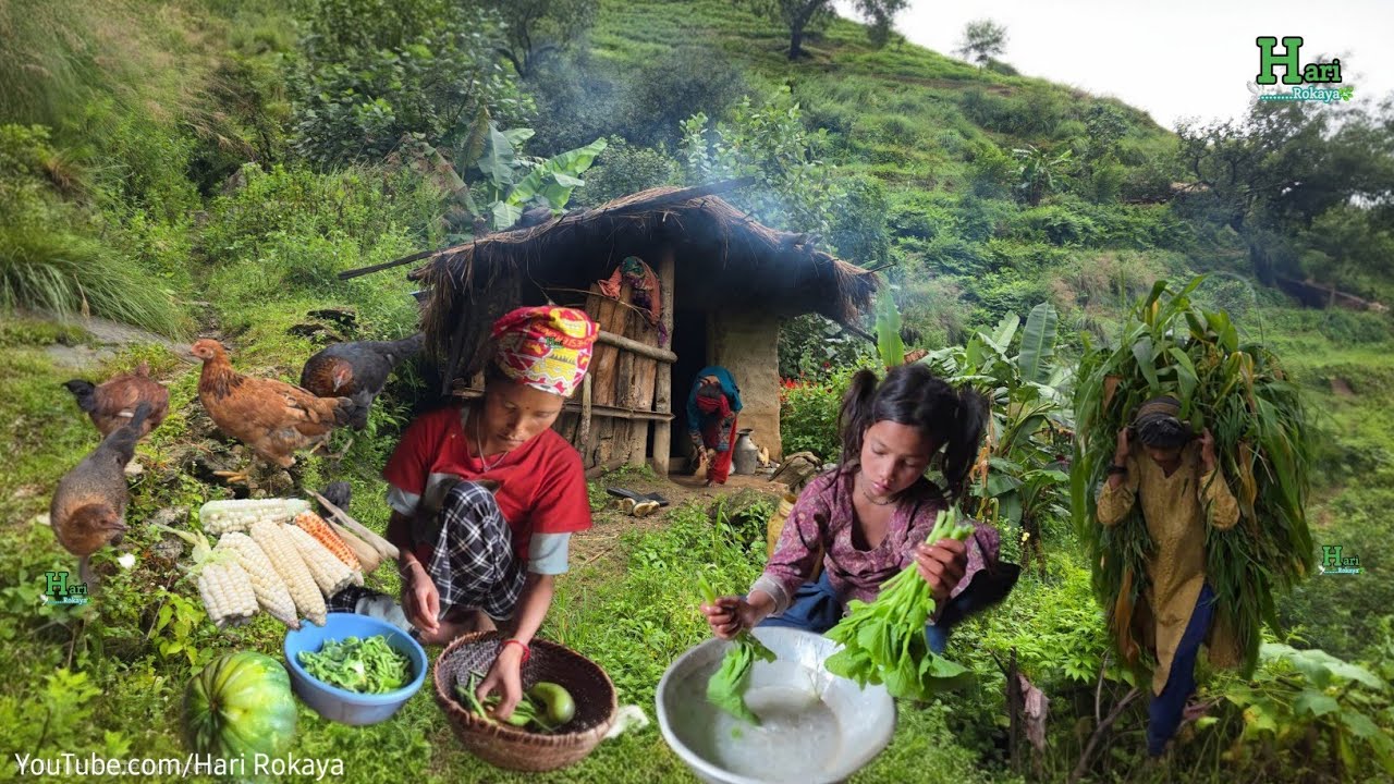 Life in Remote Nepali Mountains | Traditional Family Lifestyle & Culture