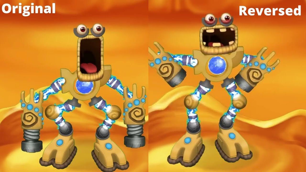 All Wubbox but Reversed Animations (My Singing Monsters) - All SOUNDS + FAN MADE WUBBOX
