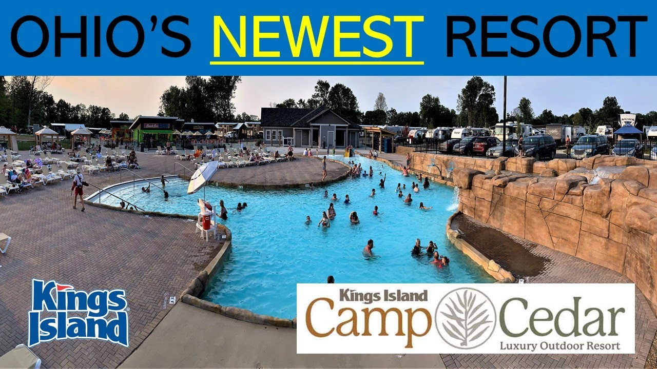 Kings Island Camp Cedar Luxury Outdoor Resort | Tour & Review | Glamping
