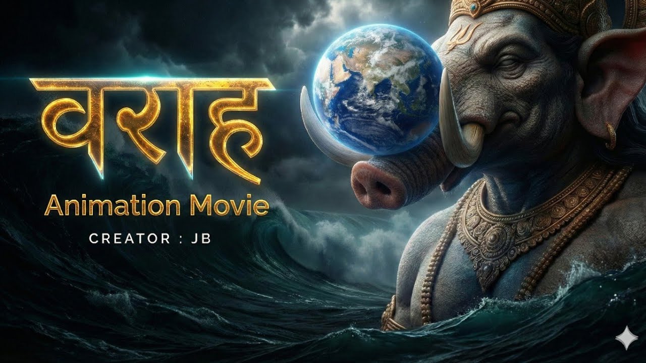 "वराह" Short AI Animation Movie Made By J B 
