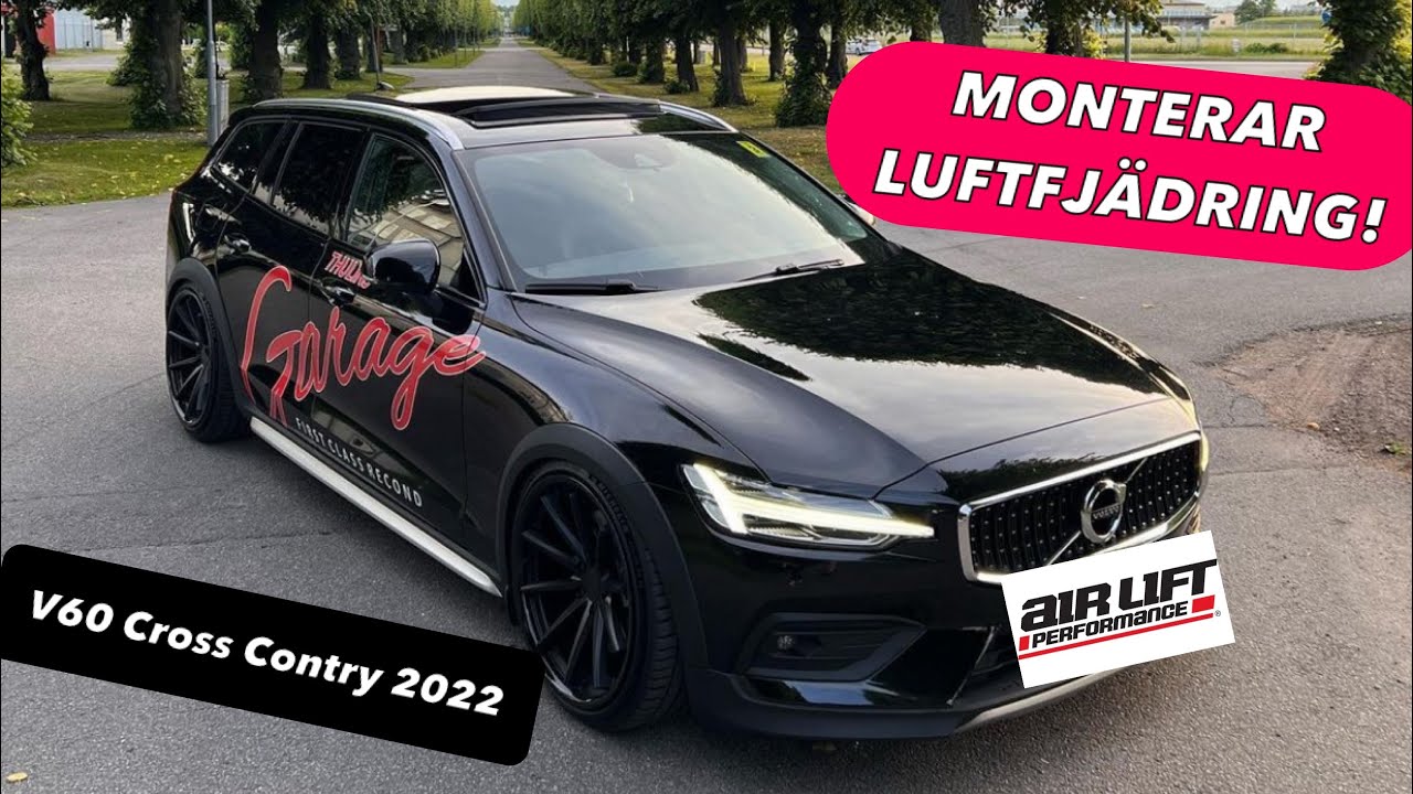 MONTERAR LUFTFJÄDRING PÅ VOLVO V60 CC 2022
