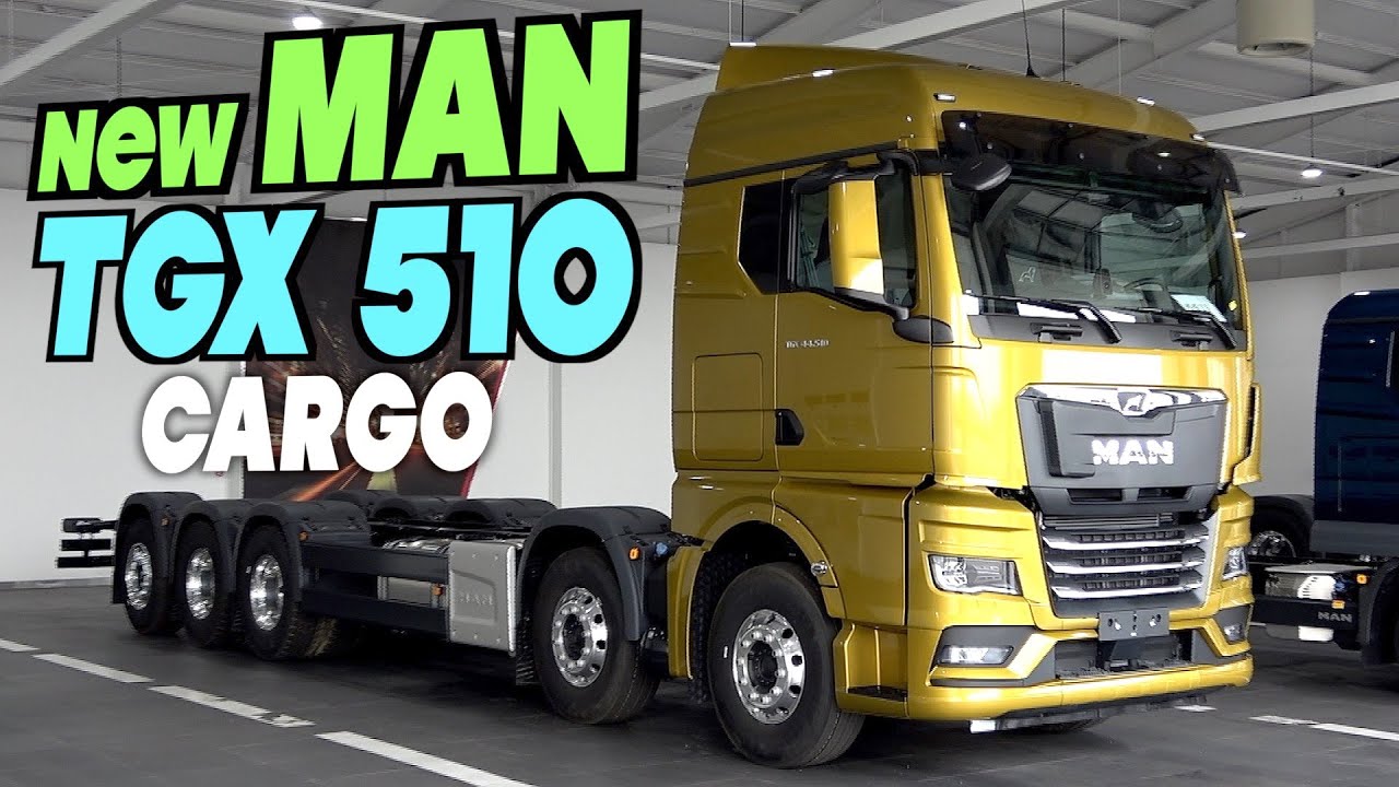 풀체인지 만트럭 25톤 카고 TGX510 10*4 트랙터 캡 그대로