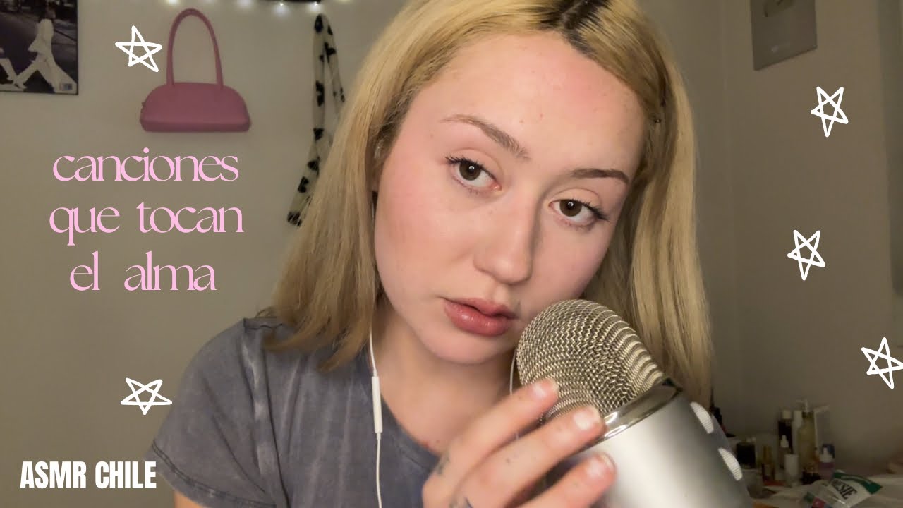 asmr con canciones que tocaron mi alma🤍