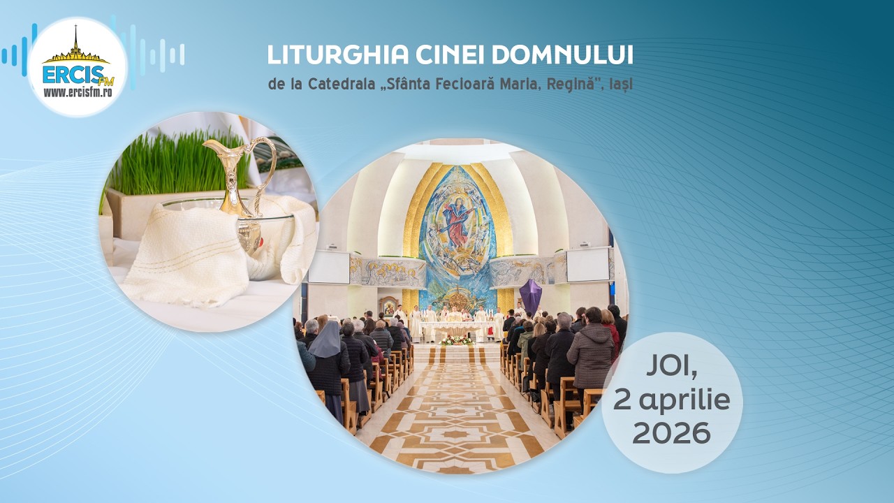 Iași (catedrală): Joia Sf&acirc;ntă - Liturghia Cinei Domnului (2 aprilie 2026)