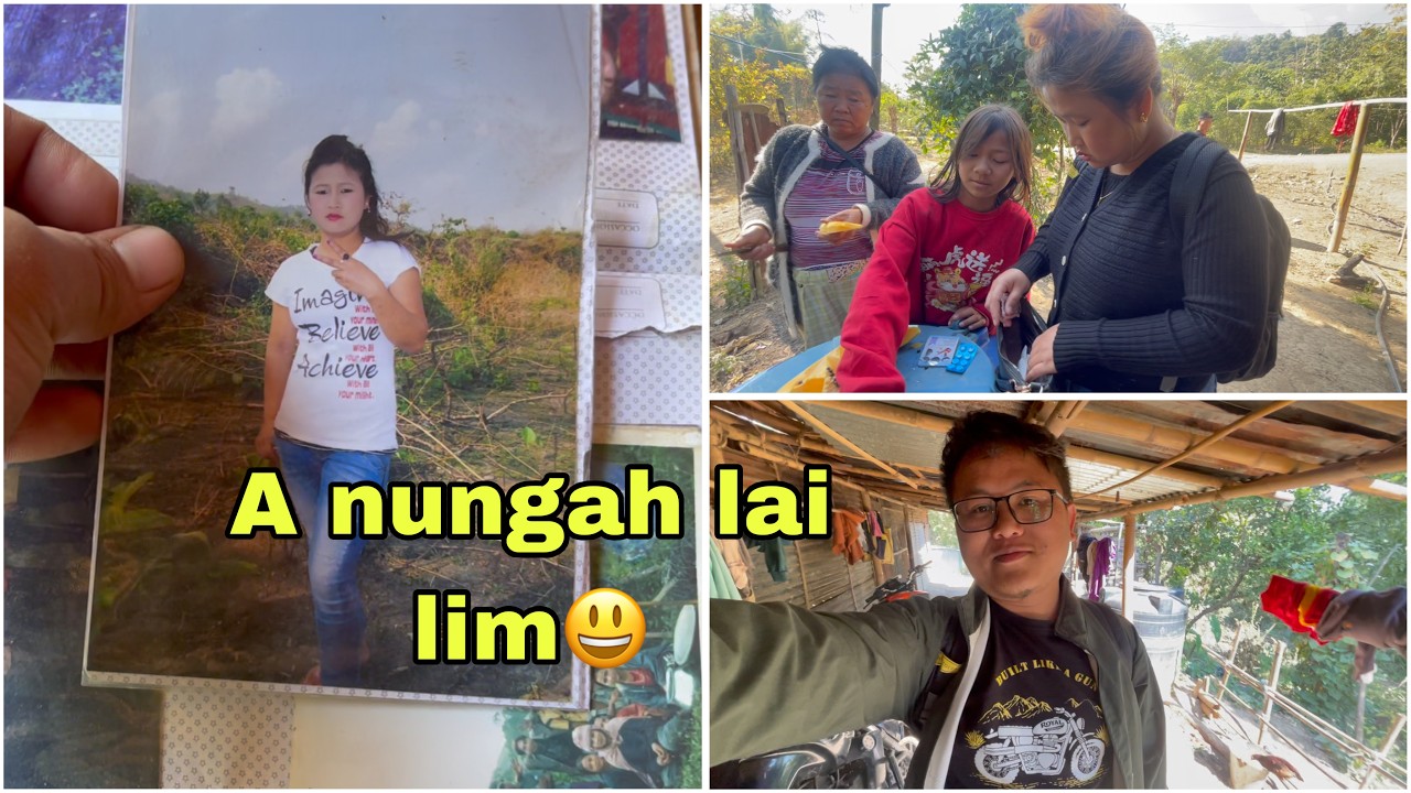 Ka gnu a nungah lai lim chomkhat ana veu hite 😄
