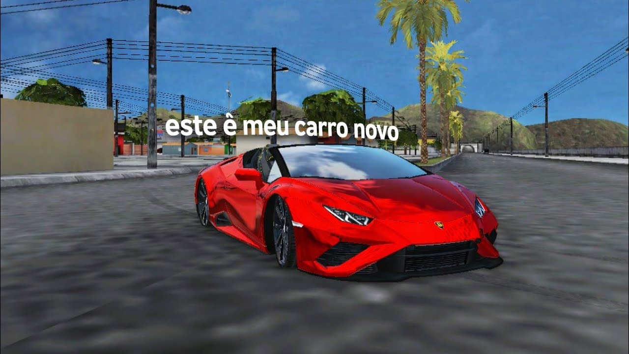 Voces acharam mesmo que não ia comprar um de presente de natal para mim mas este é meu carro novo 