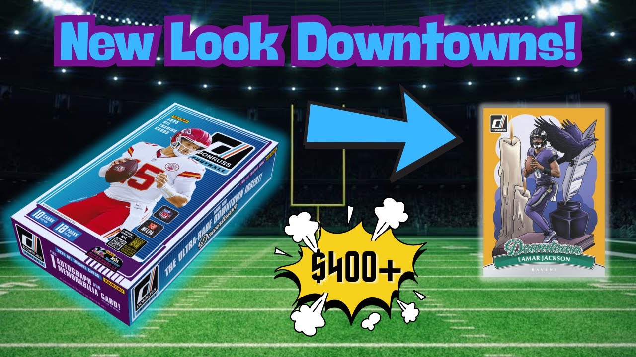 GOLD ROOKIE QB! 2025 Donruss Football Hobby Box Review!