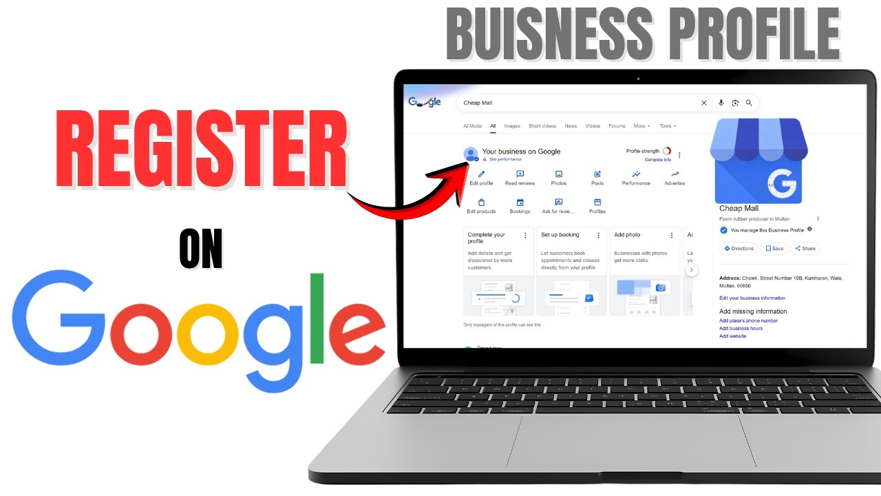 How to Register Your Business on Google Maps | Google Business Profile Step by Step Guide
