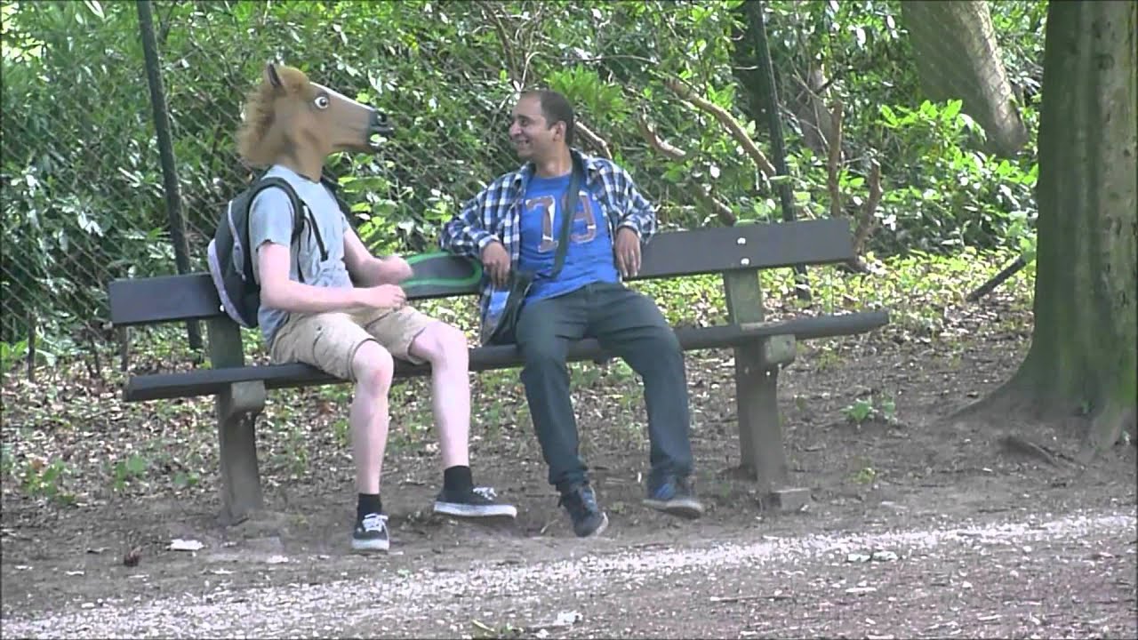 HORSE MASK PRANKS #1