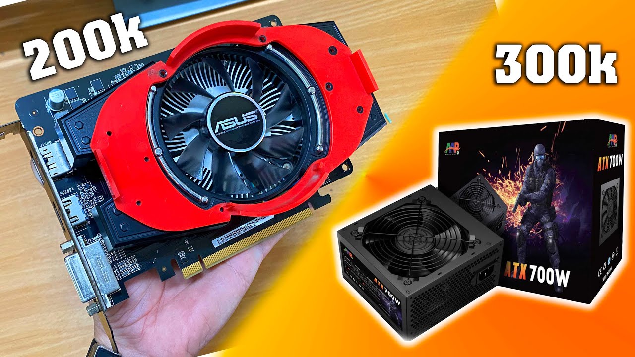 Thử mua nguồn 700w gi&aacute; 300k v&agrave; Vga 200k gi&aacute; rẻ tr&ecirc;n mạng v&agrave; c&aacute;i kết