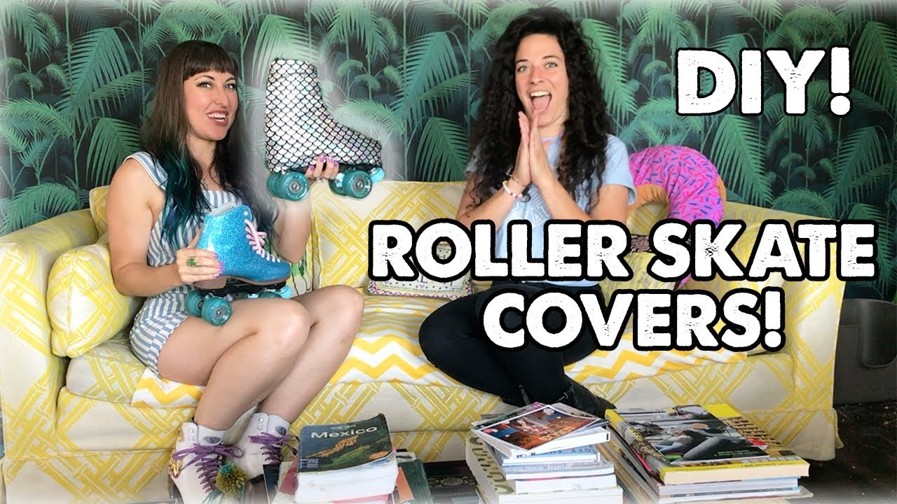 DIY SKATE BOOT COVERS WITH KAYCEE! | Planet Roller Skate