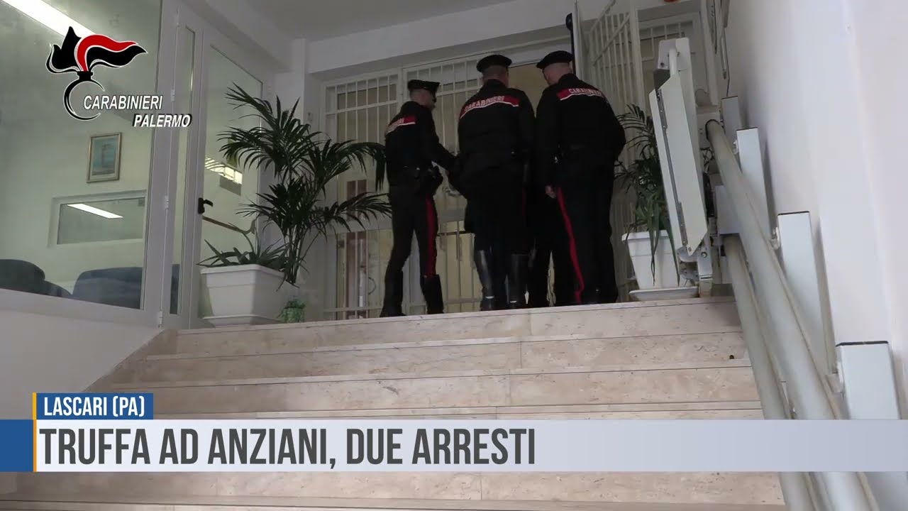 Lascari (Pa): truffa ad anziani, due arresti