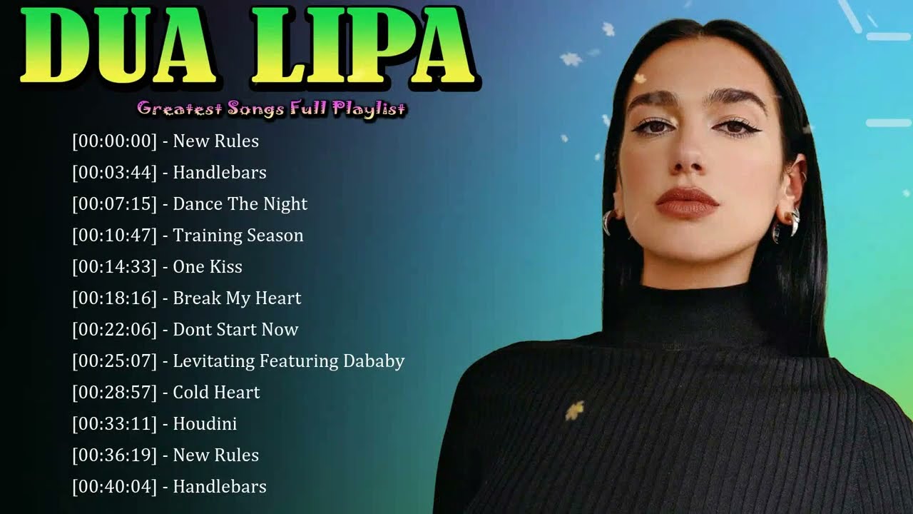 🌸 Dua Lipa – Fashion icon and chart-topper blending boldness and joy 🪩