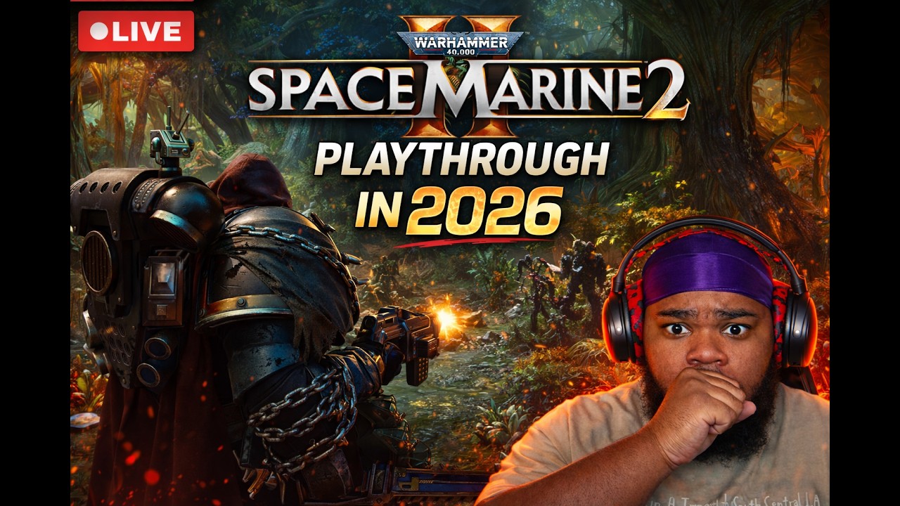 🔴 LIVE | WARHAMMER 40K SPACE MARINE 2 Walkthrough Part 1 WITH SUBS #shorts