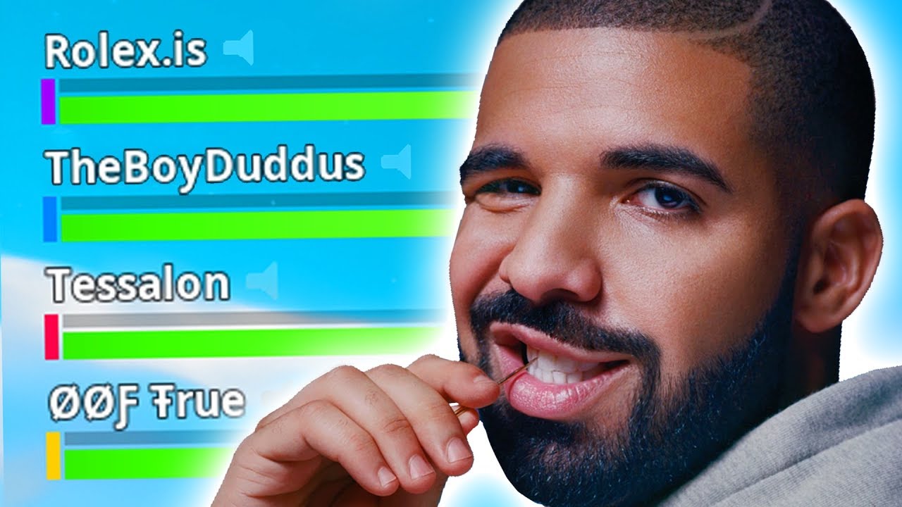 PRETENDING TO BE DRAKE IN FORTNITE BATTLE ROYALE