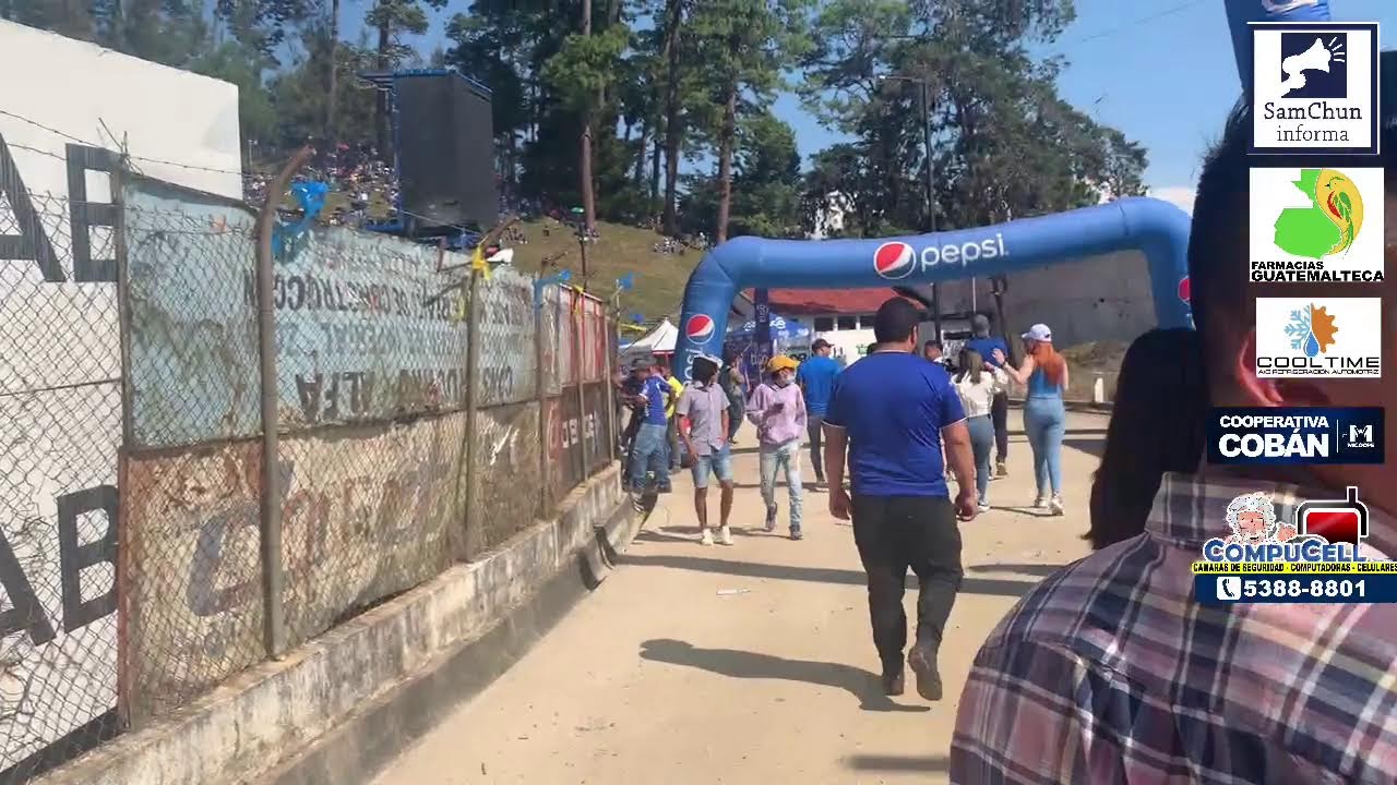 🔴EN VIVO - La fiesta de la final en el 🏟️Estadio Verapaz   👑💙 COBÁN IMPERIAL VRS ANTIGUA 🥑