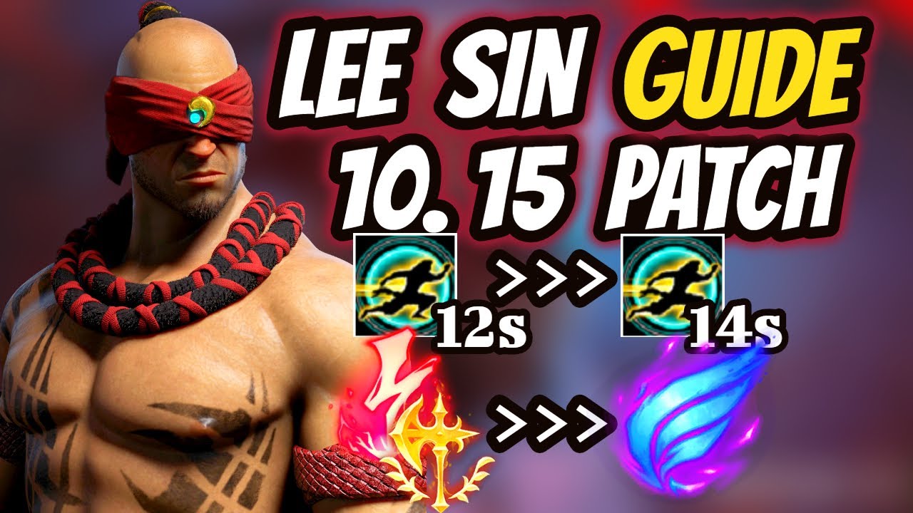 BEST LEE SIN SOLUTION FOR NERF 10.15 PATCH (potentially?) - League of Legends