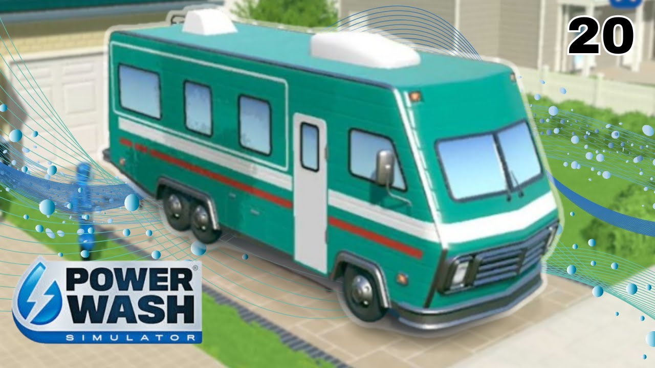 THEY GAVE ME AN RV | PowerWash Simulator #20