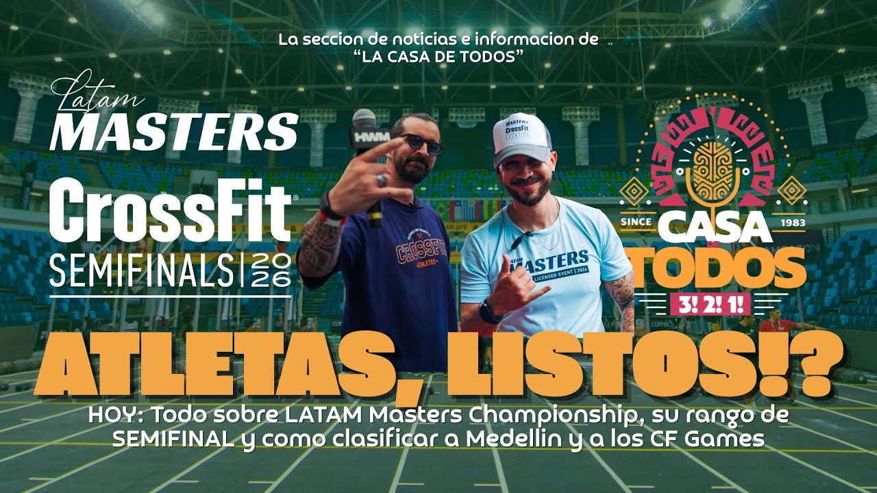 Atletas, Listos!? - Todo sobre el Latam Masters y como clasificar a los Games