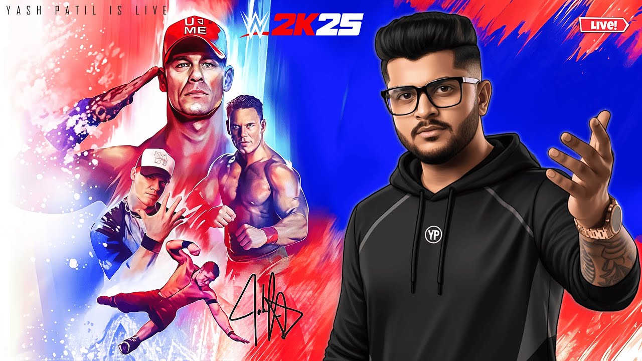 🔴WWE 2K25 is FINALLY HERE! (Day 39 Gameplay)| #bandhilki #aagrikoli