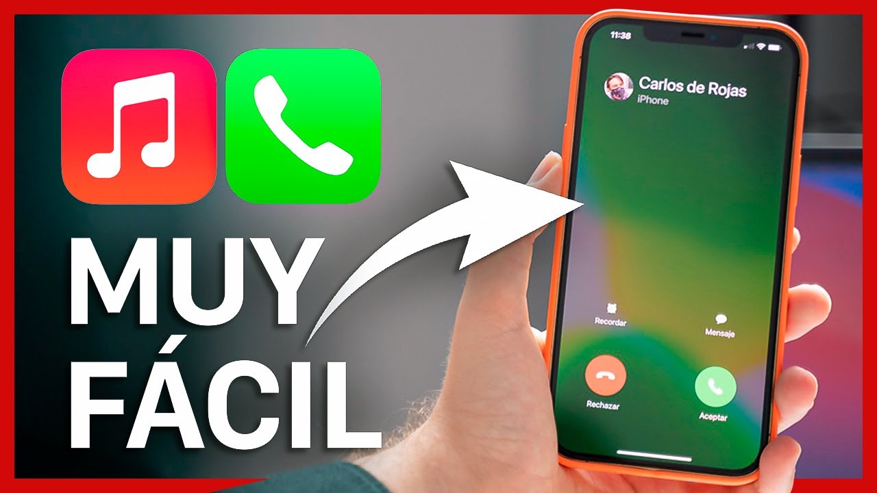 🚨 Cambiar TONO LLAMADA iPhone por CUALQUIER CANCIÓN