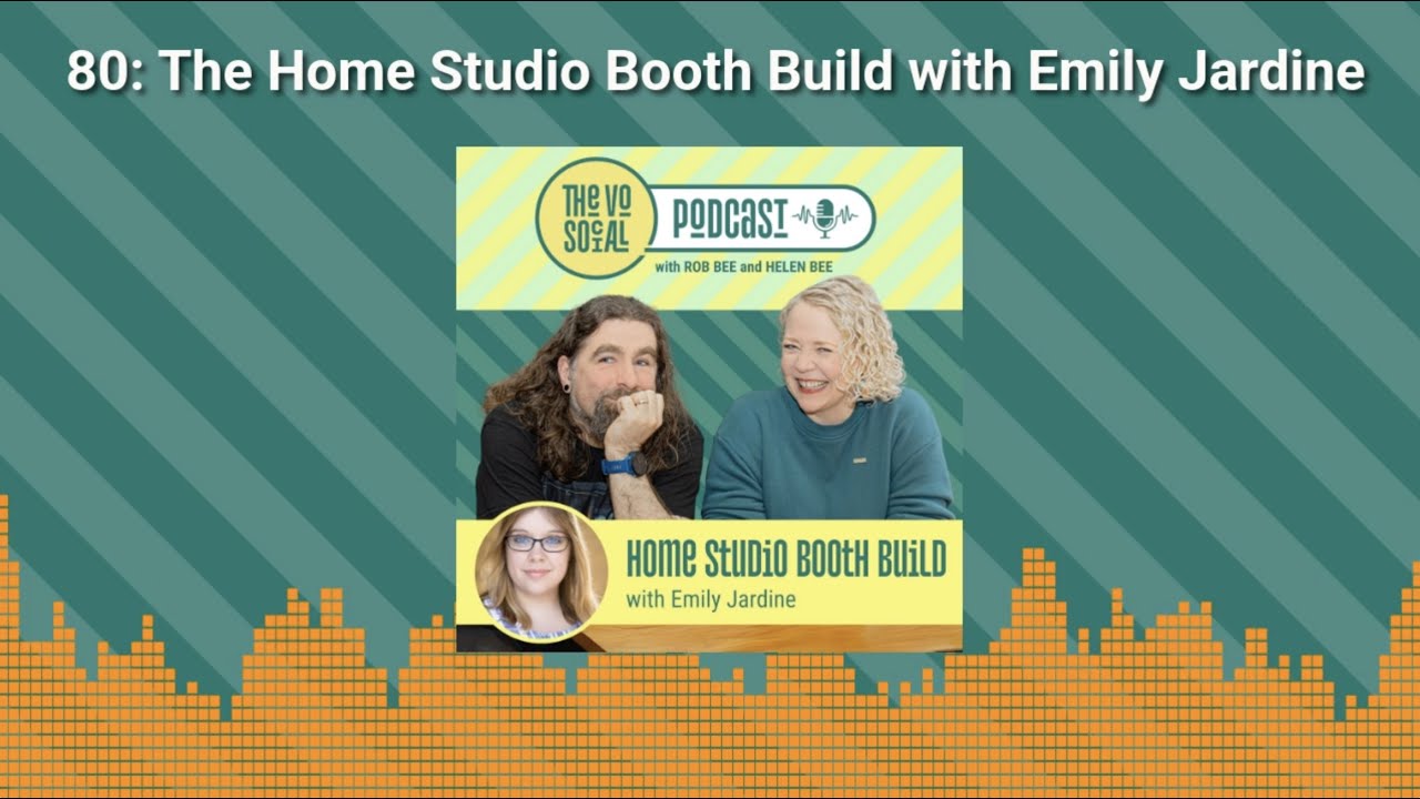 Building a Voice Actor Home Studio Booth Build with Emily Jardine