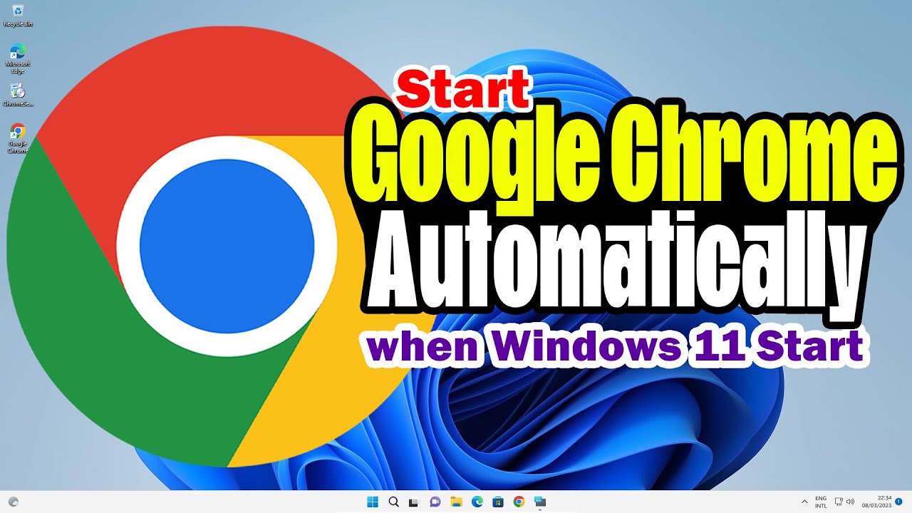 Как автоматически запускать Google Chrome при запуске Windows 10