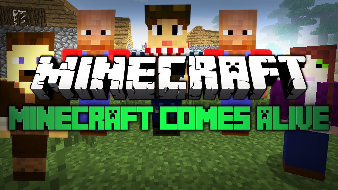 Minecraft: Mody 1.2.5 - Minecraft Ożywia Się!