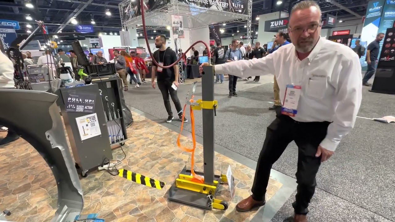 Spanesi Demo's Their New Flash Portable Pulling Column