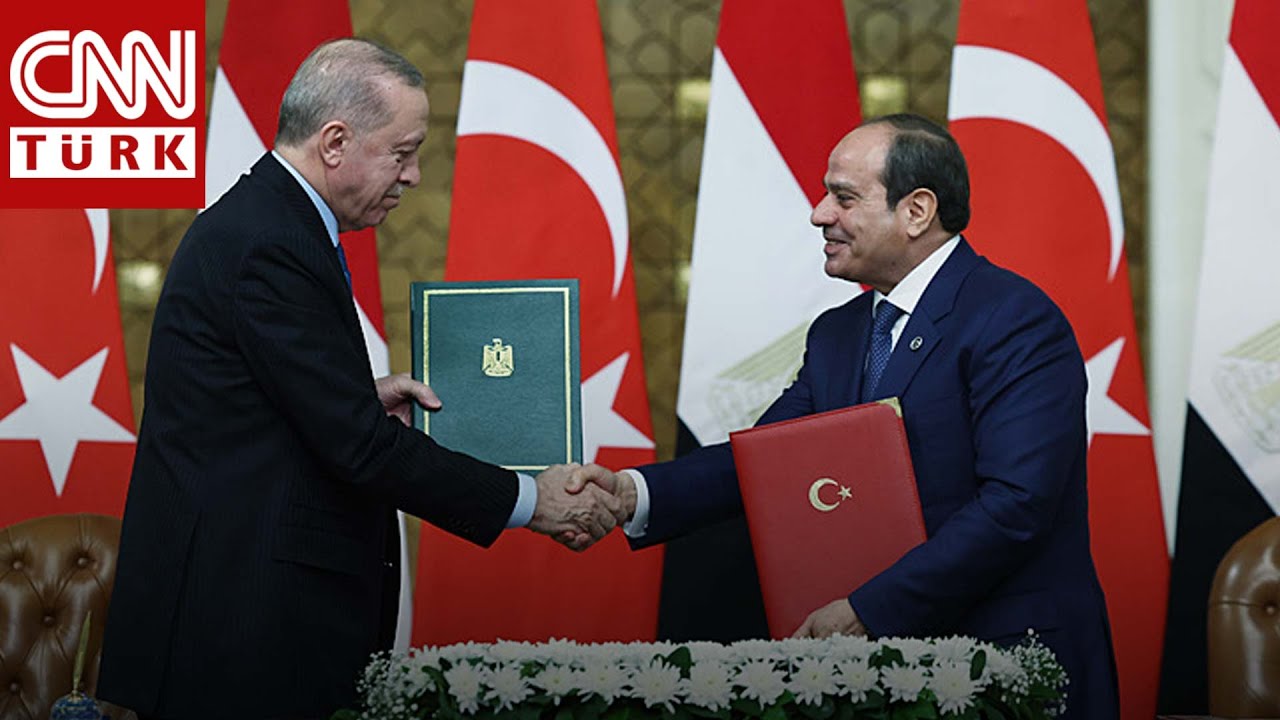 SON DAKİKA🚨Cumhurbaşkanı Erdoğan ve Sisi'den Ortak Açıklamalar | CANLI HABER