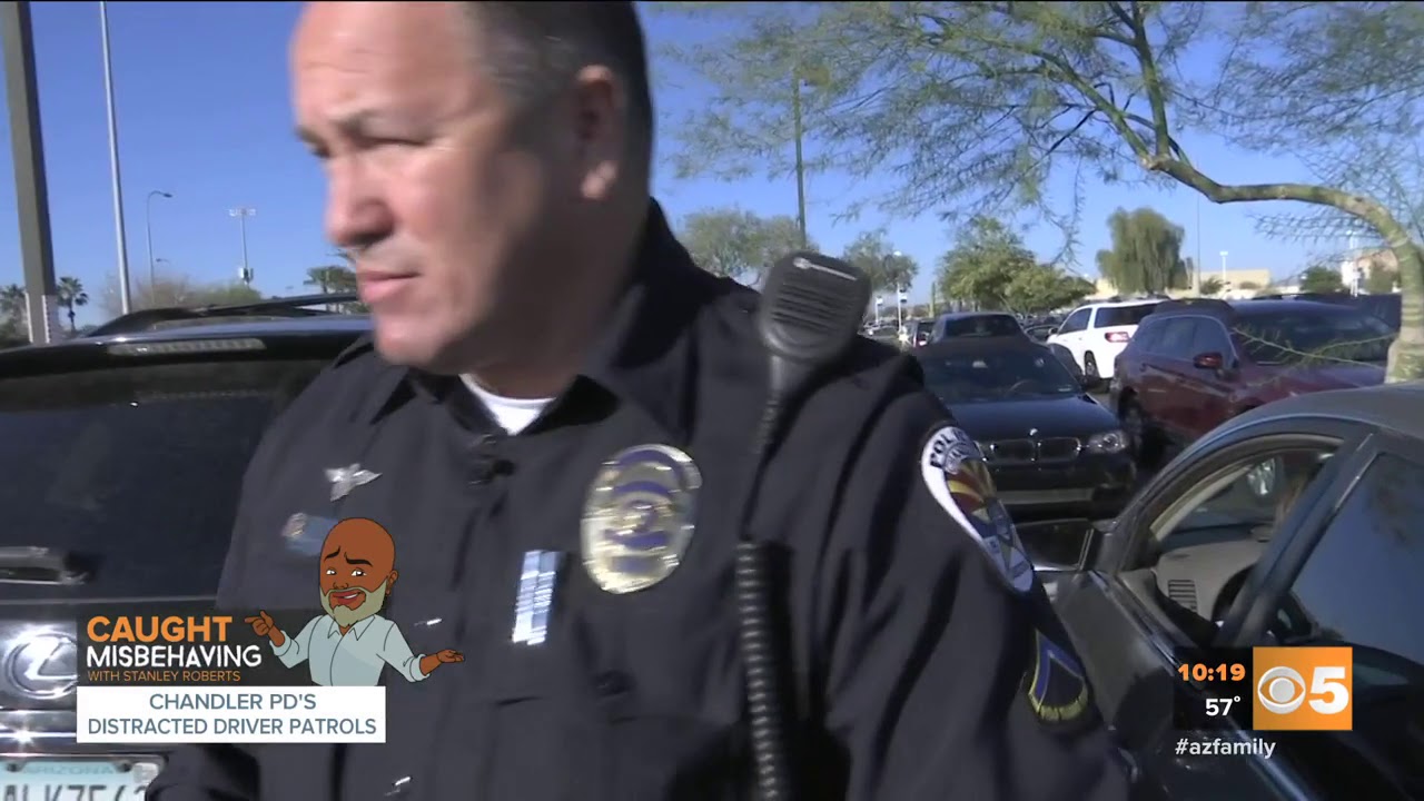 CAUGHT MISBEHAVING: Keep your eyes on the road!