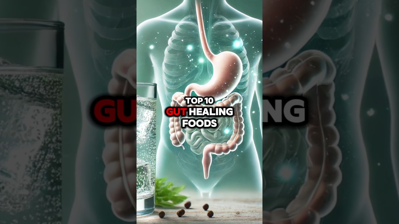 Top 10 Gut-Healing Foods to Improve Digestion and Reduce Bloating! #guthealth #digestivehealth