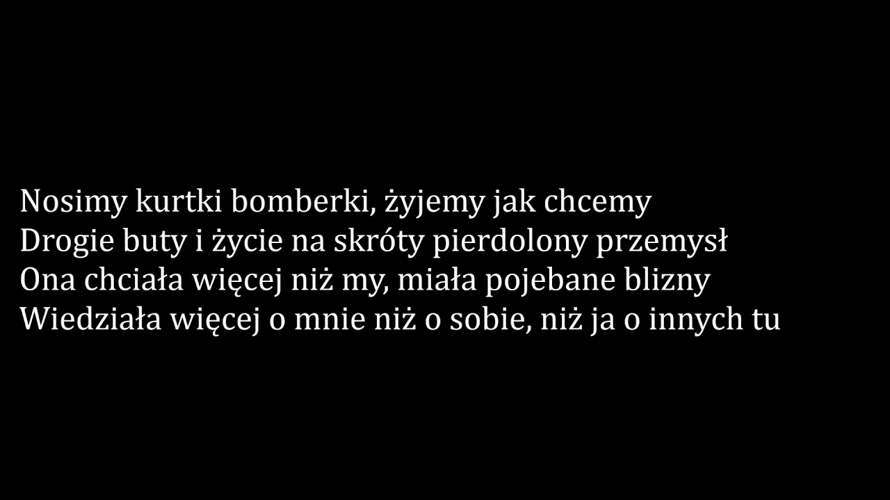 Zeamsone - Kurtki bomberki ft. Mirak - tekst (lyrics)