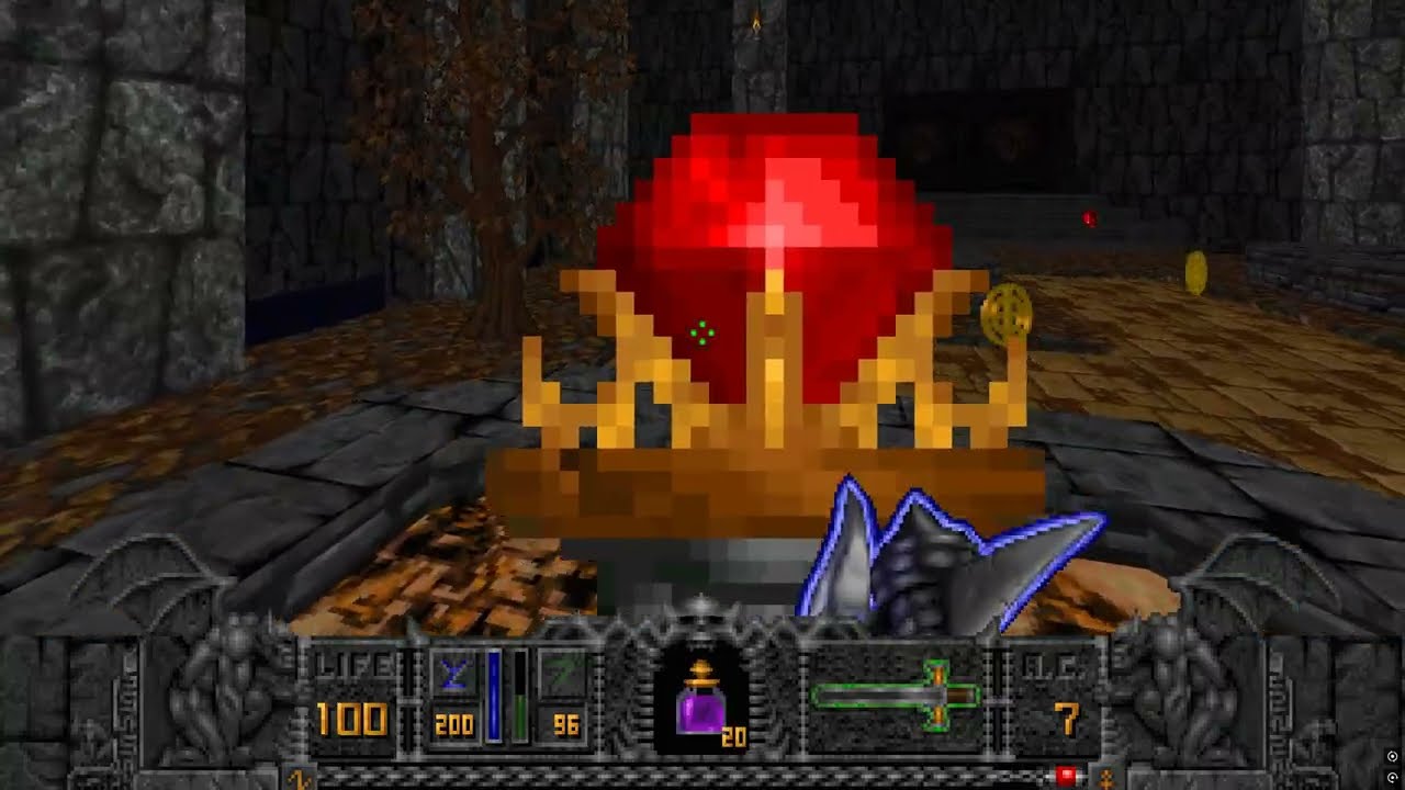 Hexen: Vestiges of Grandeur-Glaive Seal and the last Heart of D'Sparil in Glade Forgotten (Part 16)